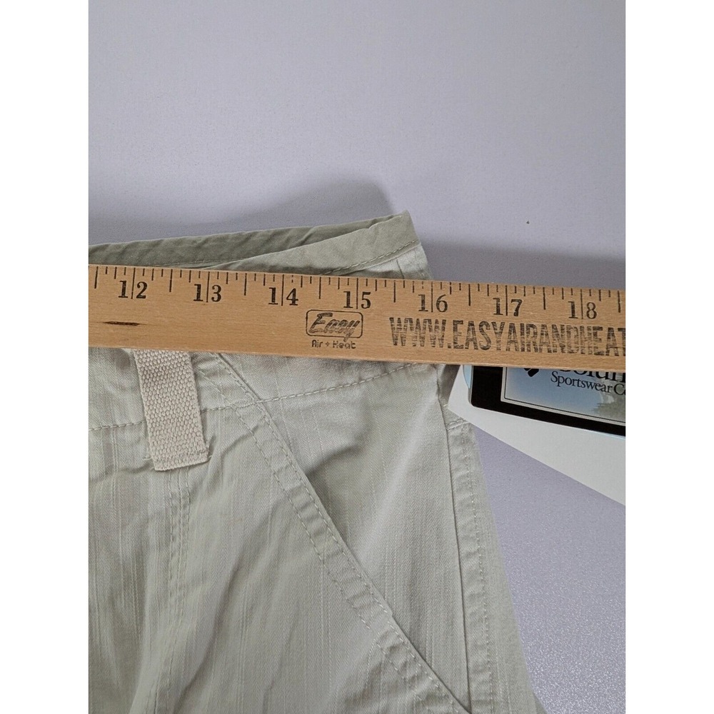 Columbia Shorts Women's 12 Beige Little River Sportswear Co Shorts New with Tags - Picture 8 of 12
